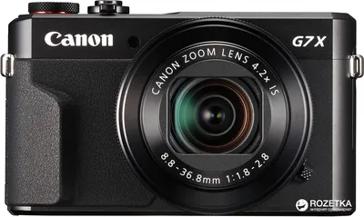 Фотоаппарат Canon PowerShot G7 X Mark II Официальная гарантия! (1066C012AA)  – отзывы покупателей | ROZETKA