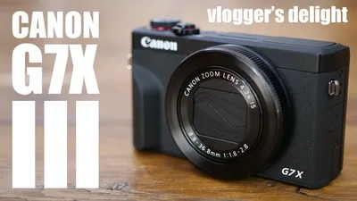 Новинка Canon G7X Mark III - видео 4K, Dual Pixel AF