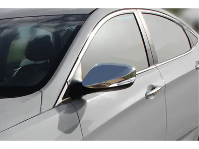 Накладки на зеркала без повторителя (2 шт, нерж.) для Hyundai Elantra  2011-2015 купить в Украине (фото, отзывы) — код товара 50178-11 — Тюнинг  Карс.