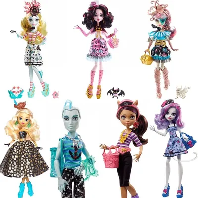 Original Monster High Puppe куклы монстер хай Sammlerstücke Action figuren  Spielzeug für Kinder Sets für Puppen Geburtstag Geschenk für Mädchen|