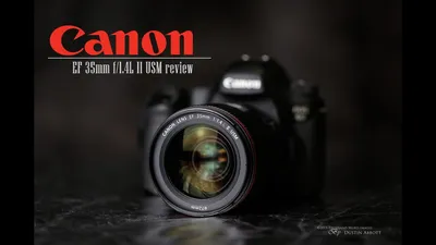 Обзор: Объектив Canon EF 35mm f/1.4L II