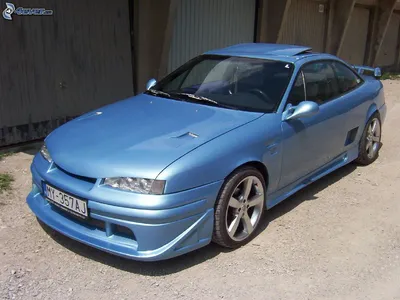 Файл:Желтый Opel Calibra Tuned 2.jpg — Википедия