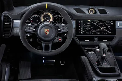Интерьер салона Porsche Cayenne Turbo GT Coupe . Фото салона Porsche Cayenne  Turbo GT Coupe. Фото #2