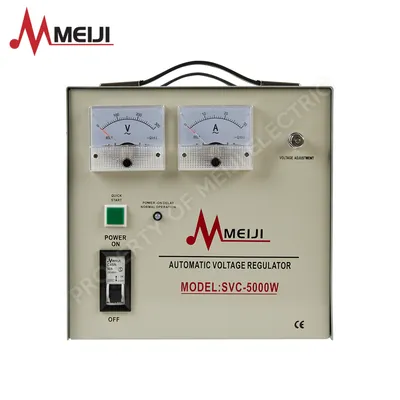 Meiji Automatic Voltage Regulator 5000W - SVC-5000 - Meiji Electric PH