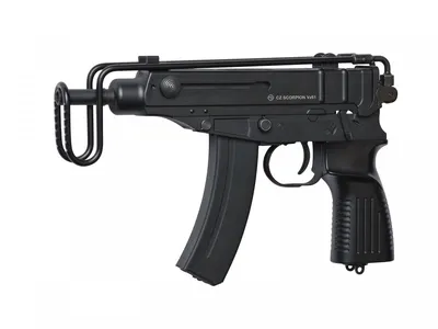 Пистолет-пулемёт Scorpion Vz61 на пульках — Детский оружейный магазин