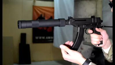 Обзор страйкбольного газового пистолета-пулемета KSC VZ 61 Scorpion -  YouTube