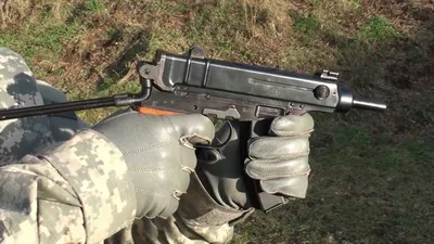 охолощенный пистолет пулемет Скорпион под холостой патрон купить