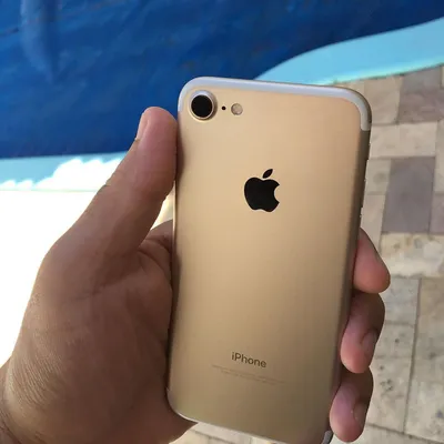 Айфон 7 gold фото