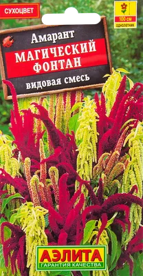 Семена цветов Амарант Магический фонтан в Санкт-Петербурге – купить по  низкой цене в интернет-магазине Леруа Мерлен