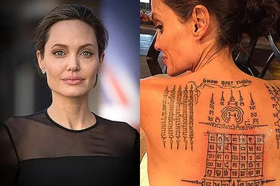 Анджелина Джоли удалила татуировку, посвященную Брэду Питту -  novosti-shou-biznesa - Showbiz