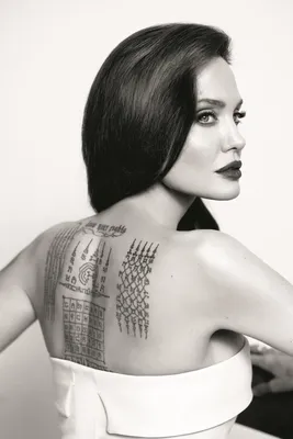 Татуировки Анджелины Джоли: их значение и фото