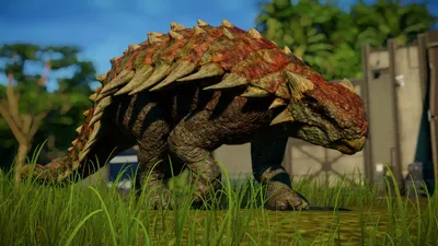 Jurassic World Evolution — Яркиуй анкилозавр » Существа и монстры »  Персонажи и игроки