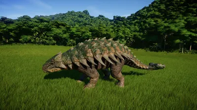 Динозавры. Анкилозавр. Ankylosaurus | Пикабу