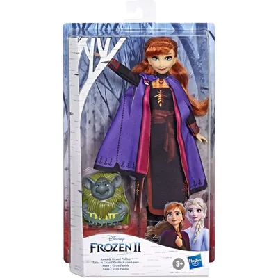 Disney Кукла Frozen 2 Холодное сердце Анна с троллем E8762/E8751 — купить в  интернет-магазине OZON с быстрой доставкой