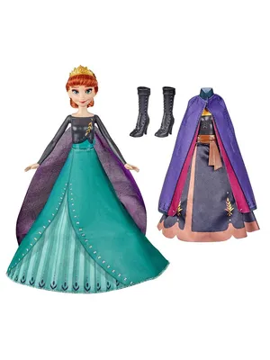 Кукла Холодное сердце 2 Королевский наряд Анна Disney Frozen 14704912  купить в интернет-магазине Wildberries