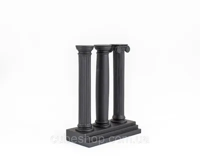 Античные белые колонны реалистичные набор с различными стилями греческой  архитектуры | Бесплатно векторы