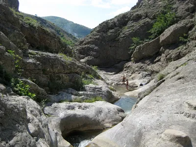 Арпатские водопады в Крыму