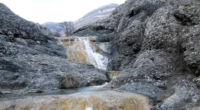 Арпатские водопады в Крыму, Зеленогорье, где находятся