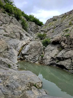 МОЙ ЭВЕРЕСТ ИЛИ БОЛЬШАЯ КРЫМСКАЯ АВАНТЮРА. День 12. Арпатские водопады и  спуск в п.Морское. / Путешествия НЕ на автомобилях! / Автотуристу.РУ -  автопутешествия и автотуризм: отчёты, трассы и дороги, в Европу на