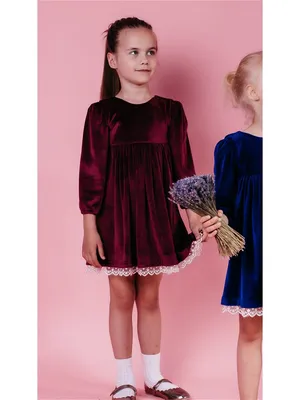 Нарядное платье/бархатное/для девочки/детское VIVALI 14914397 купить в  интернет-магазине Wildberries