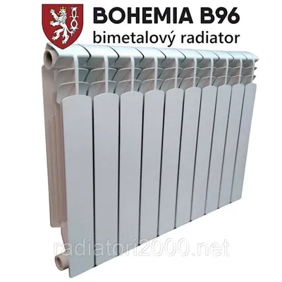 Биметаллический радиатор отопления BOHEMIA B96 500*96Чехия Секционные  батареи, цена 429.66 грн — Prom.ua (ID#1150070291)