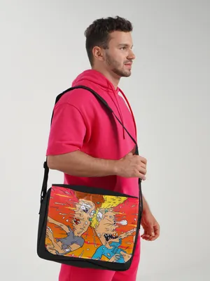 Рюкзак, сумка, портфель на плечо Бивис и Батхед за 790 ₽ купить в  интернет-магазине KazanExpress