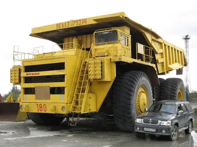 Mechanischer LKW | BELAZ 75600