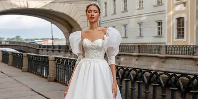 Свадебные платья с длинным рукавом в Хабаровске