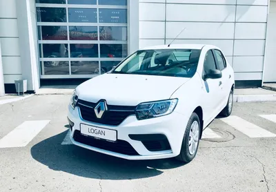 Renault Logan 2022 1.6 МТ 82 л.с. комплектация Life белый 948 000 ₽ в  Новокузнецке | Колёса авто