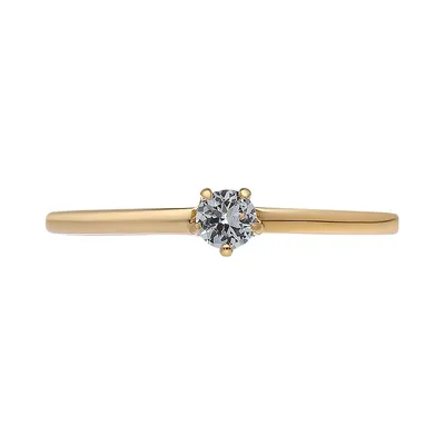 Золотое кольцо 585 пробы - арт. 1045042 - купить в интернет-магазине UVI  Jewellery