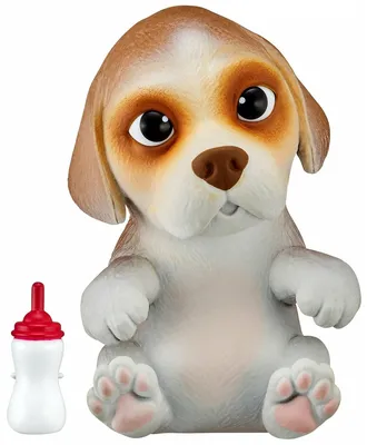 Робот Moose Little Live OMG Pets сквиши-щенок Бигль 28918, белый — купить в  интернет-магазине по низкой цене на Яндекс Маркете