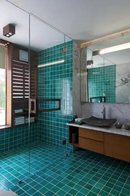 Плитка в интерьере ванной - фото лучших примеров