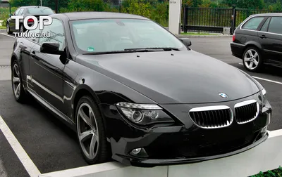 Штатный капот на BMW 6 E63