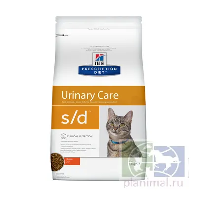 Сухой диетический корм для кошек Hill's Prescription Diet s/d Urinary Care  при профилактике мочекаменной болезни (мкб), курицей 1,5 кг купить по цене  2 753 руб. | Планета животных