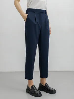 Укороченные женские брюки с высокой посадкой – купить в интернет-магазине  UrbanTiger