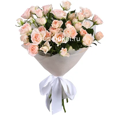 Букет из 7 кустовых роз» - купить в Москве за 3 140 руб