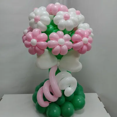Букет из воздушных шаров, 17 цветов купить в интернет-магазине в Самаре