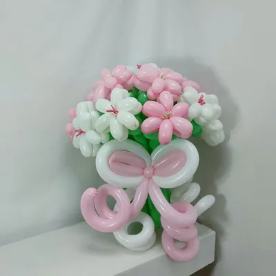 Цветы из шаров, букет Необычный купить в интернет-магазине в Самаре