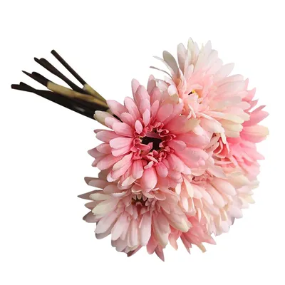 Букет маргариток, искусственный цветок герберы, искусственные шелковые  цветы для свадебной вечеринки, домашний декор, цветочный Прямая поставка -  купить по выгодной цене | AliExpress