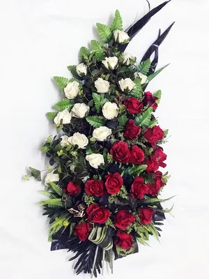 ВНГ 03 Флоретка-букет на гроб или холм | Мраморный цветок
