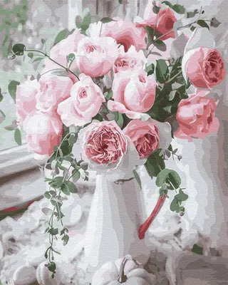 Букет нежных роз фото