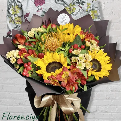 Букет «Осенний вальс» - заказать с доставкой по Коврову | Флоренция -  Online shop delivery flower.