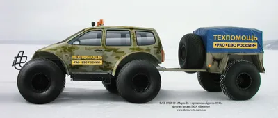 Car Brochure Addict on Twitter: \"The legendary ruggedness of the Lada Niva  advances to an entirely new level in this remarkable conversion by BRONTO  (a subsidiary of Lada's manufacturer, AvtoVAZ). The VAZ-1922