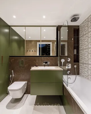 Ванные комнаты с коричневой плиткой –135 лучших фото-идей дизайна интерьера  ванной | Houzz Россия
