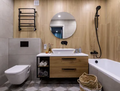 5 советов оформления ванной комнаты в коричневых тонах
