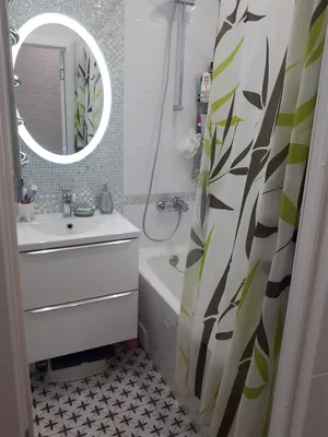 Ванная в хрущевке - красивые решения дизайна и реальные фото стильного  ремонта в типовой ванной комнате (85 фото)