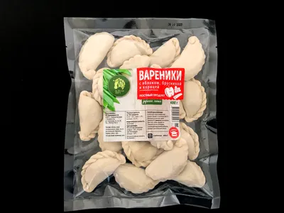 Вареники с яблоком брусникой корицей (400 гр) - vkusomarket.ru