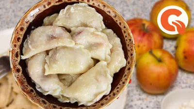 Как приготовить вареники с яблоком и корицей