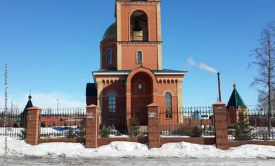 Оренбургская область Абдулинский район Абдулино Церковь Александра Невского  Фотография