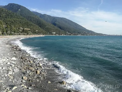 Чёрное море Абхазия морской пейзаж Гагра Black sea | Фотография природы,  Пейзажи, Живописные пейзажи